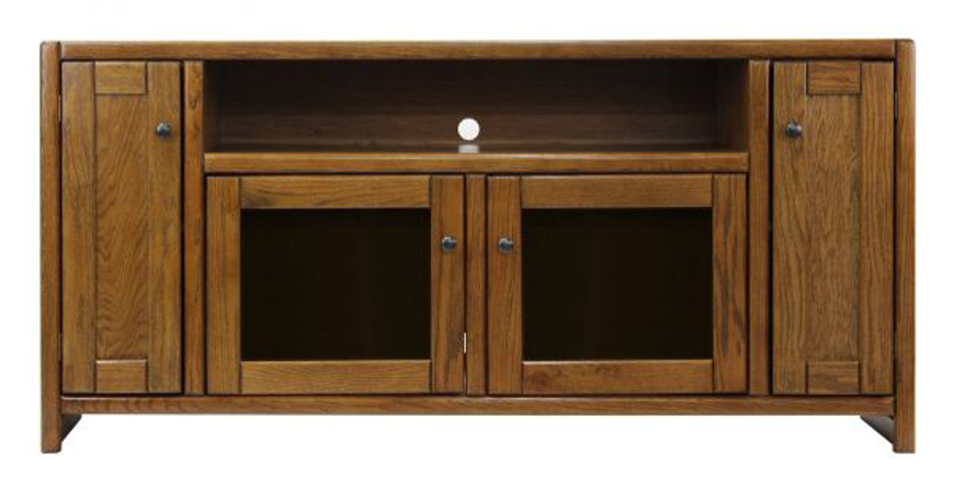 Picture of Oak 66" Contemp. TV Stand