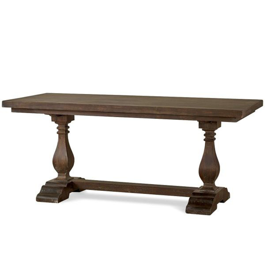 Picture of Trestle Dining Table 71''