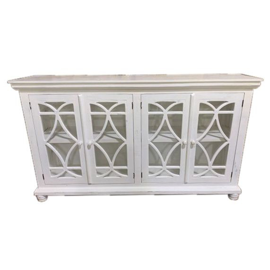 Picture of RUSTIC ENTERTAINMENT CONSOLE WHITE - TE211