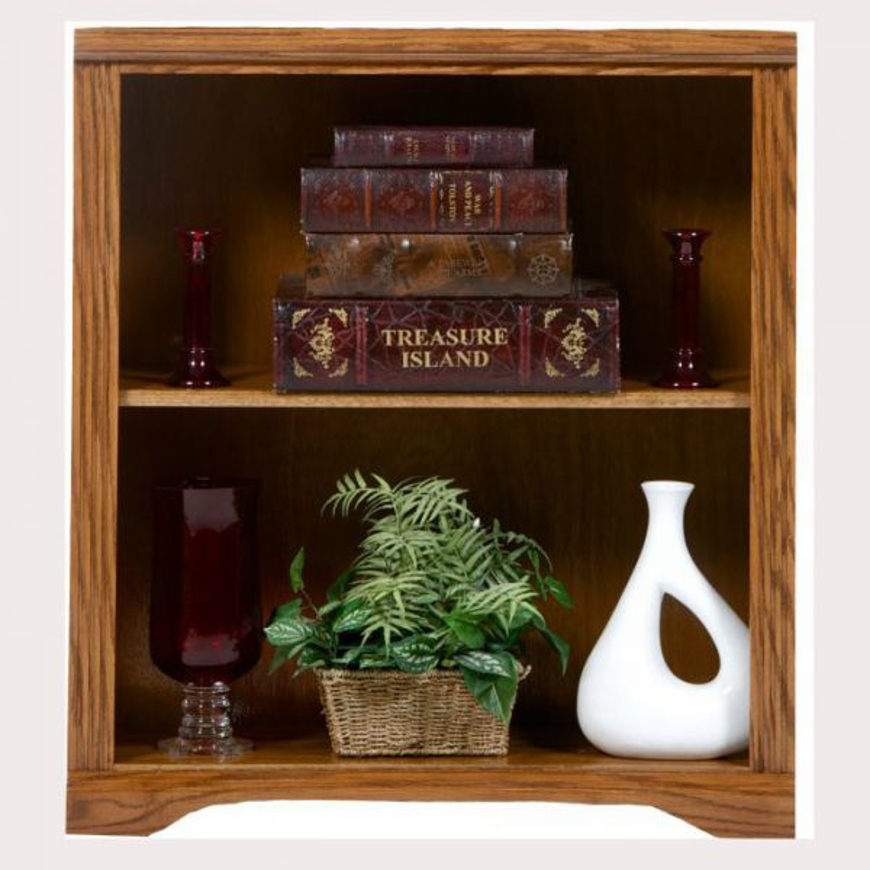 Picture of Oak 36" Open Bookcase