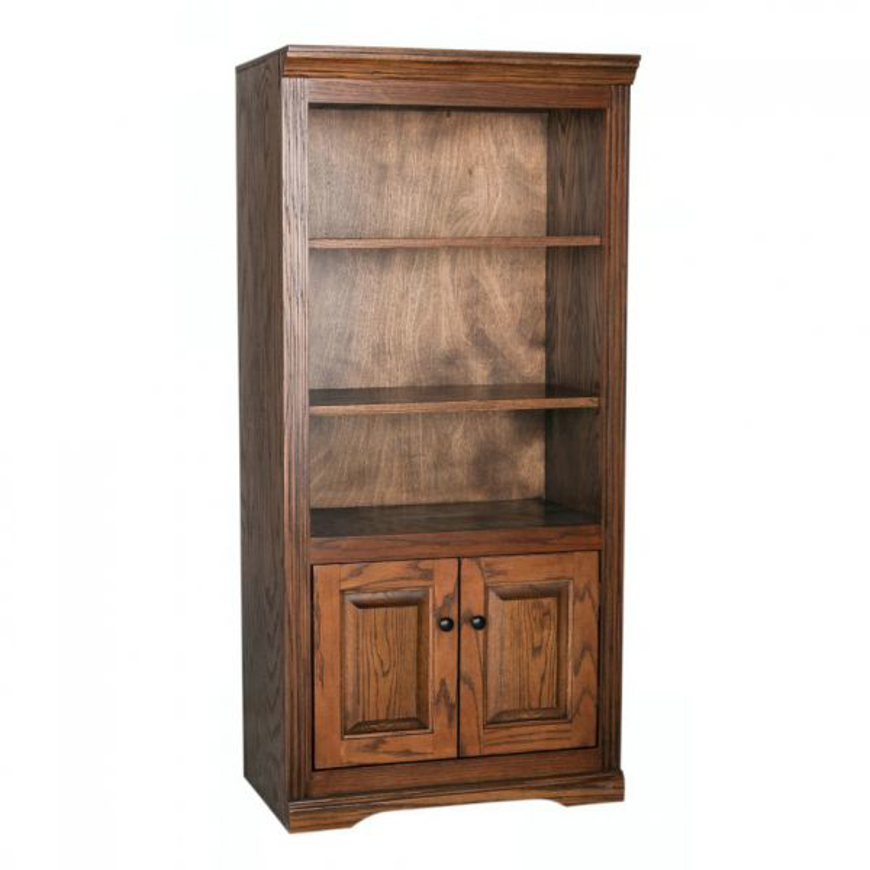 Picture of Oak 60" Deluxe Bookcase